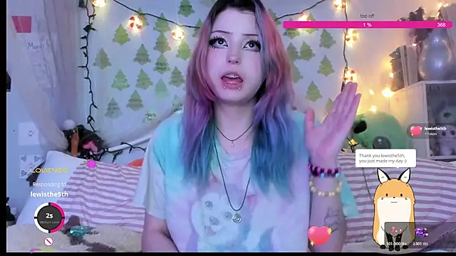 Snapshot of bunnyislewd chatting on 12.20.25 bunnyislewd online show from 12.20.25