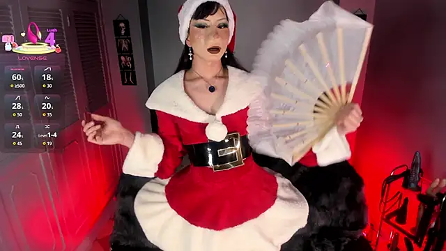 Snapshot of Draculairis chatting on 12.19.25 Draculairis online show from 12.19.25