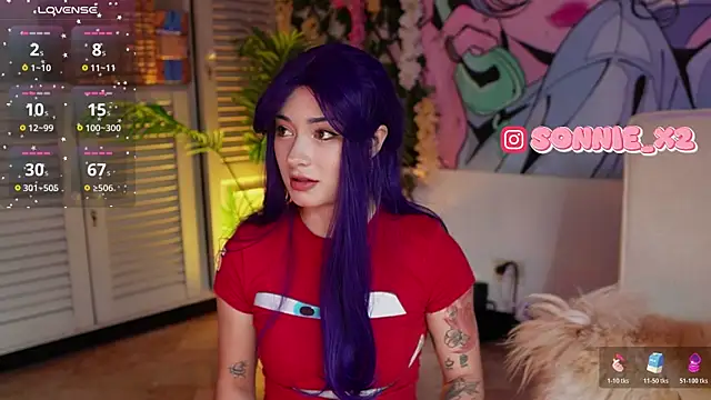 Snapshot of Sonnie_mami chatting on 06.18.26 Sonnie mami online show from 06.18.26