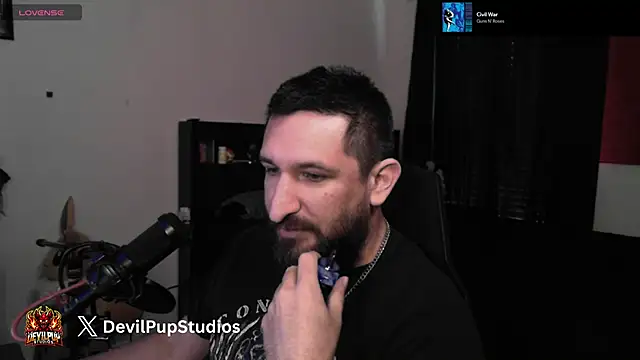 DevilPup75  online show from 06.13.26