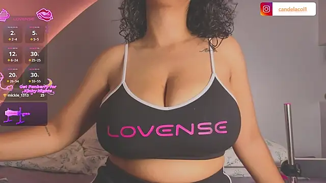 Snapshot of CandelaCool_ chatting on 02.22.26 CandelaCool online show from 02.22.26