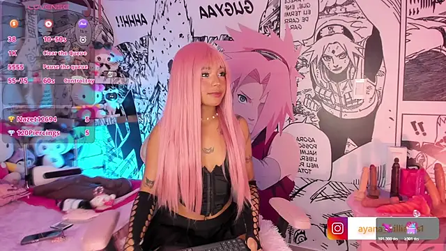 Baby ayana  online show from 11.14.25