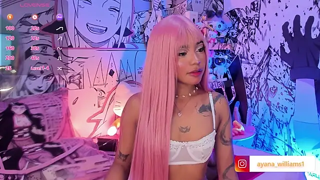 Baby ayana  online show from 11.16.25