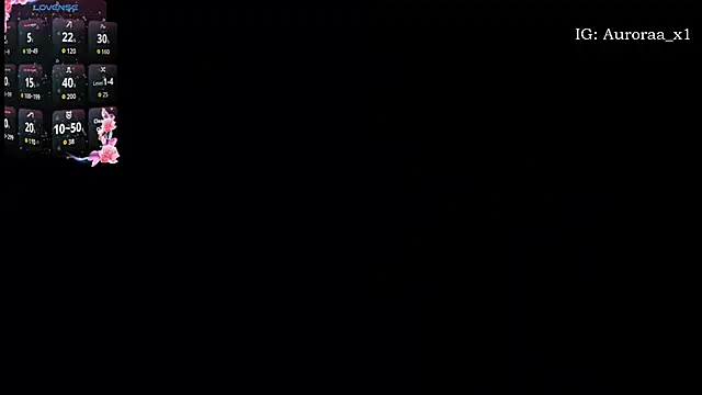 Auroraa x1 online show from 09.13.25