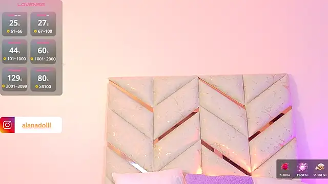 AlanaDoll online show from 02.04.26