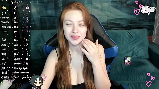 Snapshot of AmourLily chatting on 05.16.26 AmourLily online show from 05.16.26