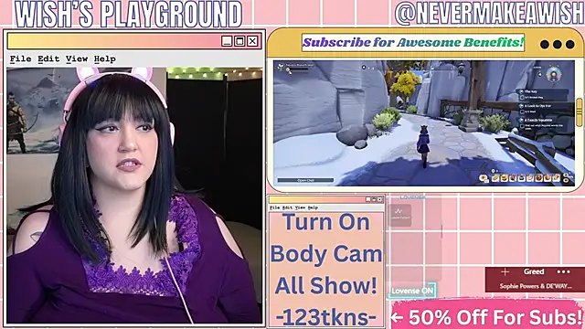 nevermakeawish online show from 03.10.26