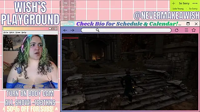 nevermakeawish online show from 03.12.26