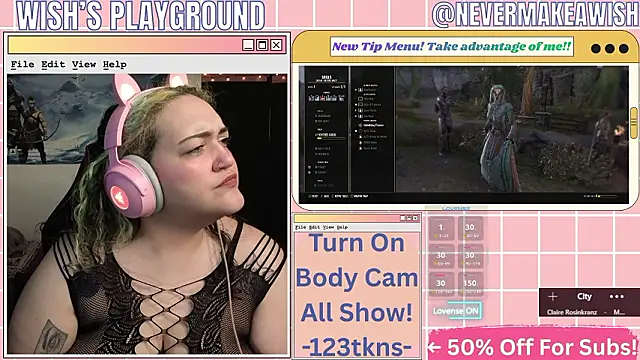 nevermakeawish online show from 03.27.26