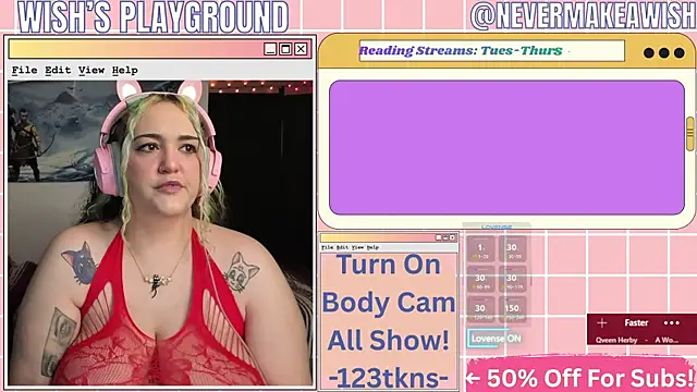 nevermakeawish online show from 03.28.26