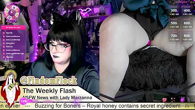 LadyMarzanna online show from 11.18.25