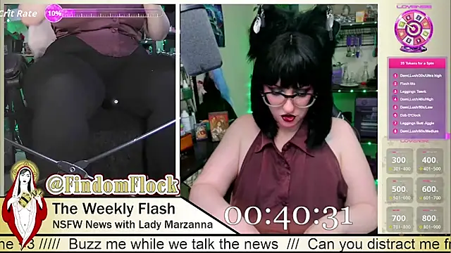 Snapshot of LadyMarzanna chatting on 02.28.26 LadyMarzanna online show from 02.28.26