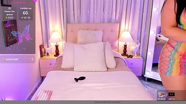 Snapshot of Salmavalentino chatting on 02.13.26 Salmavalentino online show from 02.13.26