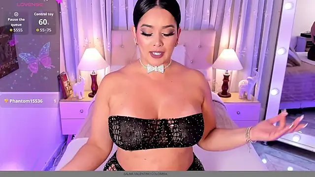 Snapshot of Salmavalentino chatting on 02.20.26 Salmavalentino online show from 02.20.26