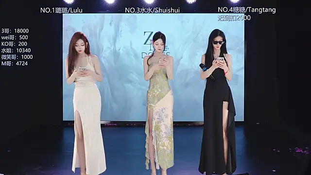 Snapshot of SK-001 chatting on 02.15.26 SK-001 online show from 02.15.26