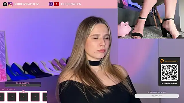 GoddessRoss online show from 11.07.25