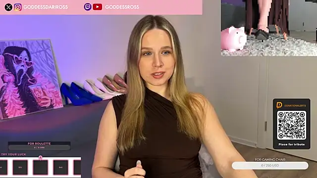 GoddessRoss online show from 11.10.25