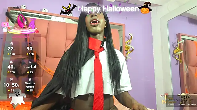 Snapshot of VICTORIAOBEY chatting on 10.31.25 VICTORIAOBEY online show from 10.31.25