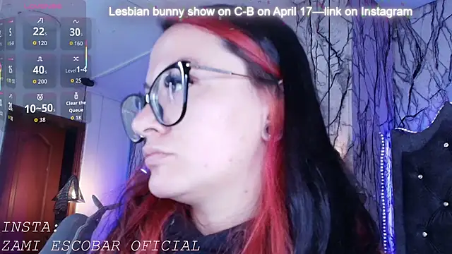 Zami Escobar of online show from 04.13.26