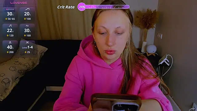 Snapshot of babydarkness chatting on 10.11.25 babydarkness online show from 10.11.25