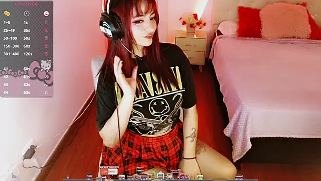 Snapshot of Lunyhose chatting on 10.03.25 Lunyhose online show from 10.03.25