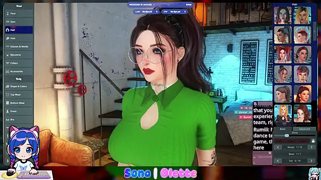 Snapshot of SonaBoobvelle chatting on 06.27.26 SonaBoobvelle online show from 06.27.26