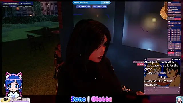 Snapshot of SonaBoobvelle chatting on 07.28.26 SonaBoobvelle online show from 07.28.26