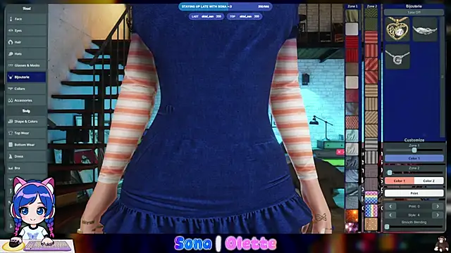 Snapshot of SonaBoobvelle chatting on 07.31.26 SonaBoobvelle online show from 07.31.26