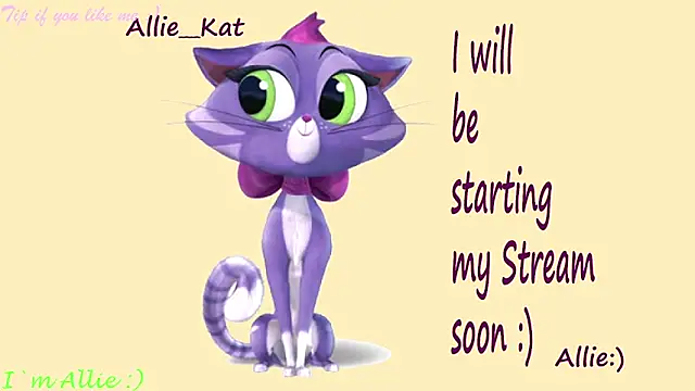 Allie Kat online show from 05.02.26