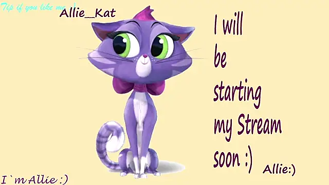 Snapshot of Allie_Kat chatting on 05.23.26 Allie Kat online show from 05.23.26