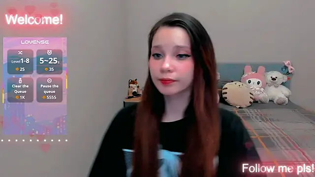 Kitten Alissa online show from 04.09.26