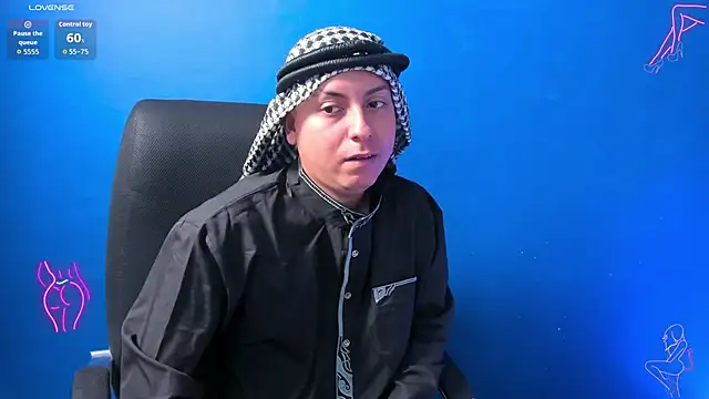 Snapshot of Sahira_and_Zaid chatting on 10.16.25 Sahira and Zaid online show from 10.16.25