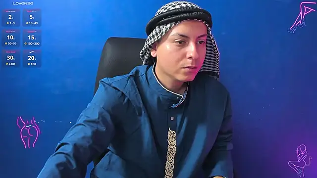 Snapshot of Sahira_and_Zaid chatting on 10.24.25 Sahira and Zaid online show from 10.24.25