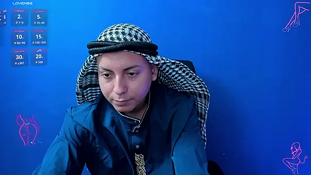 Snapshot of Sahira_and_Zaid chatting on 10.28.25 Sahira and Zaid online show from 10.28.25