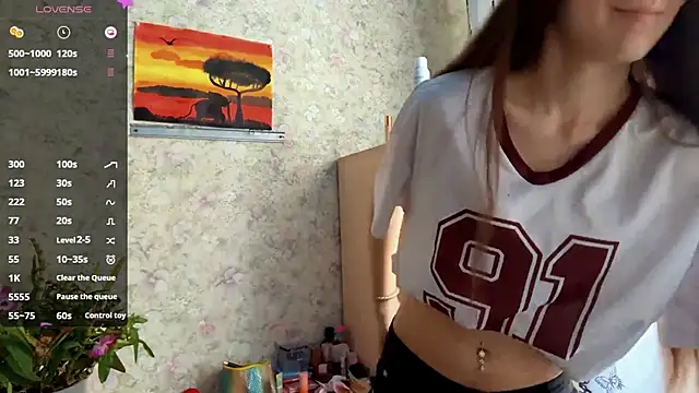 Cuteviola online show from 04.14.26