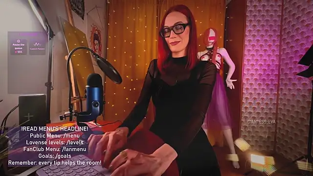 Snapshot of Giantess_Eva chatting on 05.29.26 Giantess Eva online show from 05.29.26