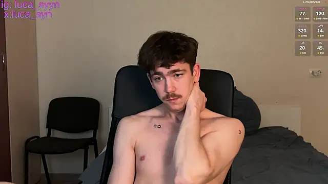 Snapshot of luca_syn chatting on 05.26.26 luca syn online show from 05.26.26