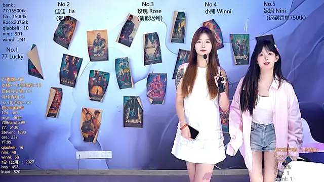 Snapshot of CM---001 chatting on 04.28.26 CM---001 online show from 04.28.26