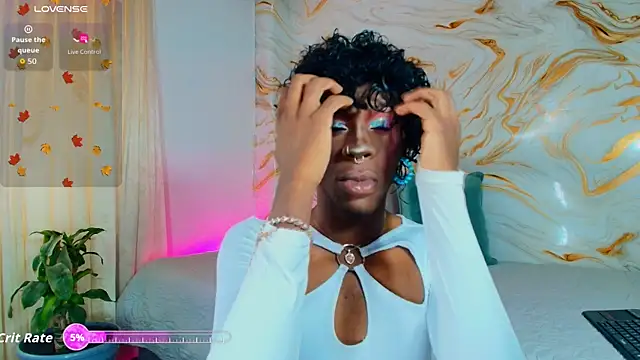 Snapshot of EbonyHansNight chatting on 02.26.26 EbonyHansNight online show from 02.26.26