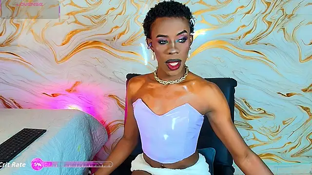 Snapshot of EbonyHansNight chatting on 06.13.26 EbonyHansNight online show from 06.13.26