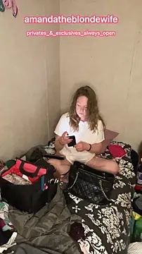 amandatheblondewife online show from 03.14.26