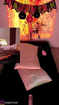 SweetyCatt1 online show from 10.27.25