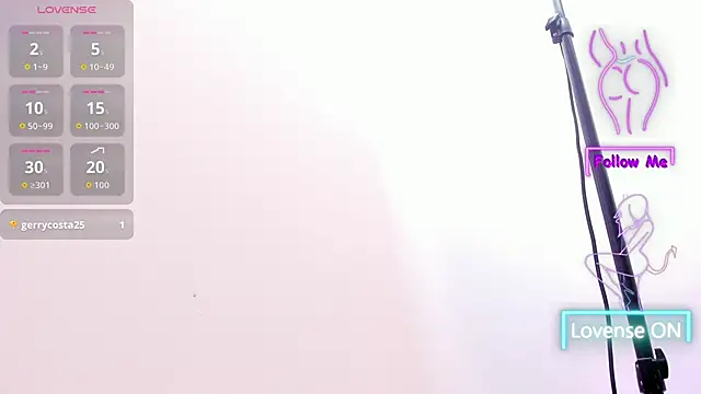 sweete coraline9 online show from 10.19.25