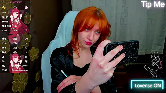 Snapshot of MeganNewCat chatting on 05.04.26 MeganNewCat online show from 05.04.26