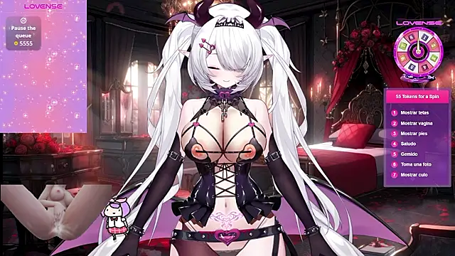 Snapshot of Kiramane chatting on 02.22.26 Kiramane online show from 02.22.26