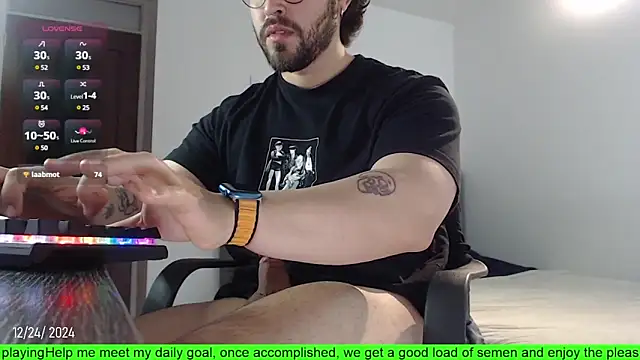 Snapshot of SugaredDigit chatting on 12.24.24 SugaredDigit online show from 12.24.24