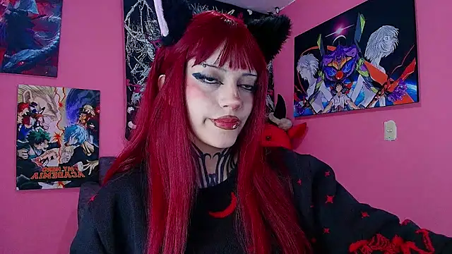 Snapshot of GothGaby chatting on 02.02.26 GothGaby online show from 02.02.26