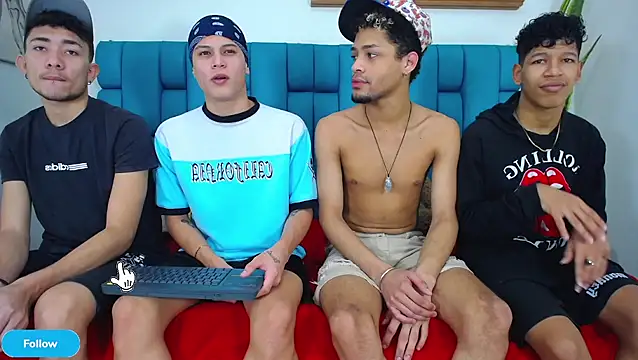 Hot Boys Latinos X online show from 04.17.26