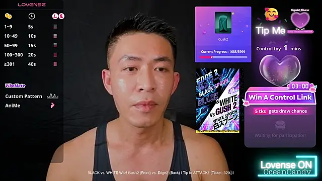 OceanCandy online show from 01.16.26