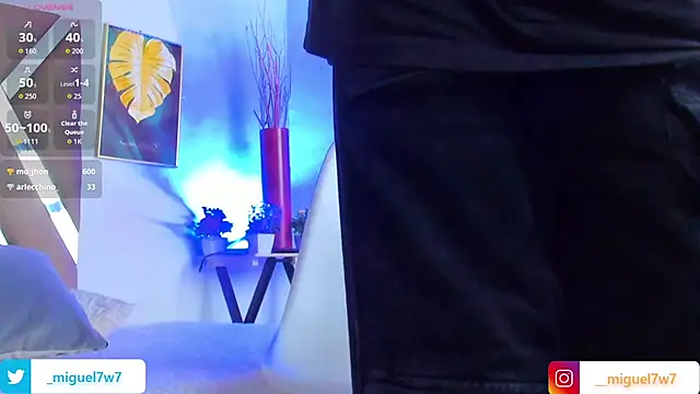   Miguel7w7 online show from 01.08.26